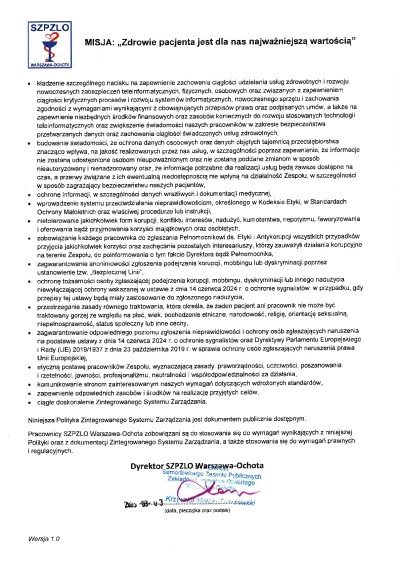 Polityka Zintegrowanego Systemu Zarządzania ver. 1.0 z dnia 03.09.2025r._2 strona.jpg
